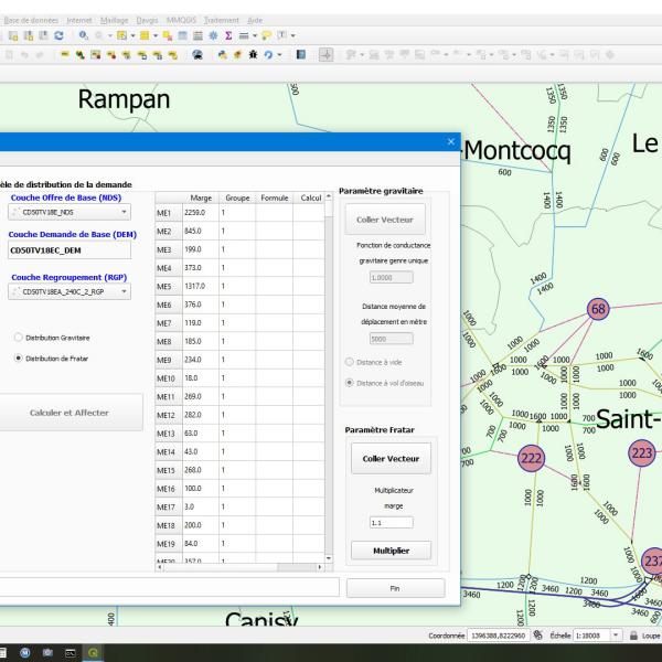 Outils pour la demande.